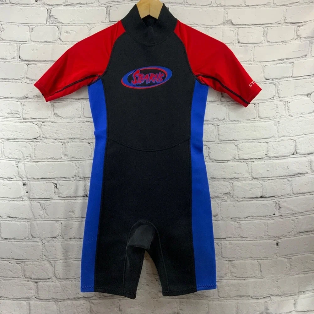 Stearns Youth Large Neoprene Bodysuit Diving Swimming Shorty Wetsuit‎